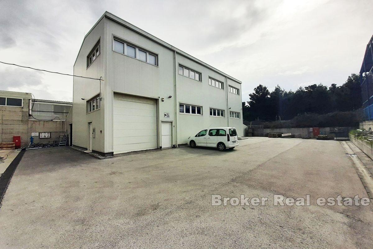 Espace de production et de stockage dans la zone industrielle