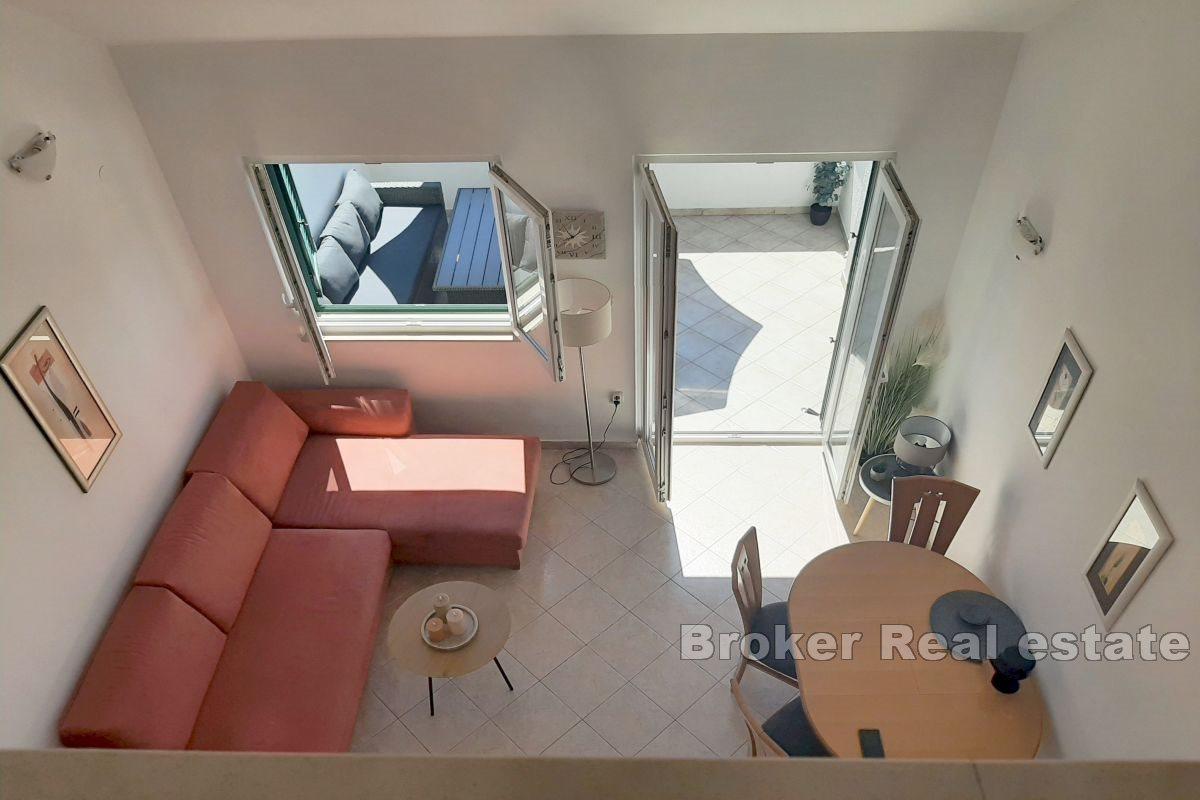Comfortable apartment with open sea view