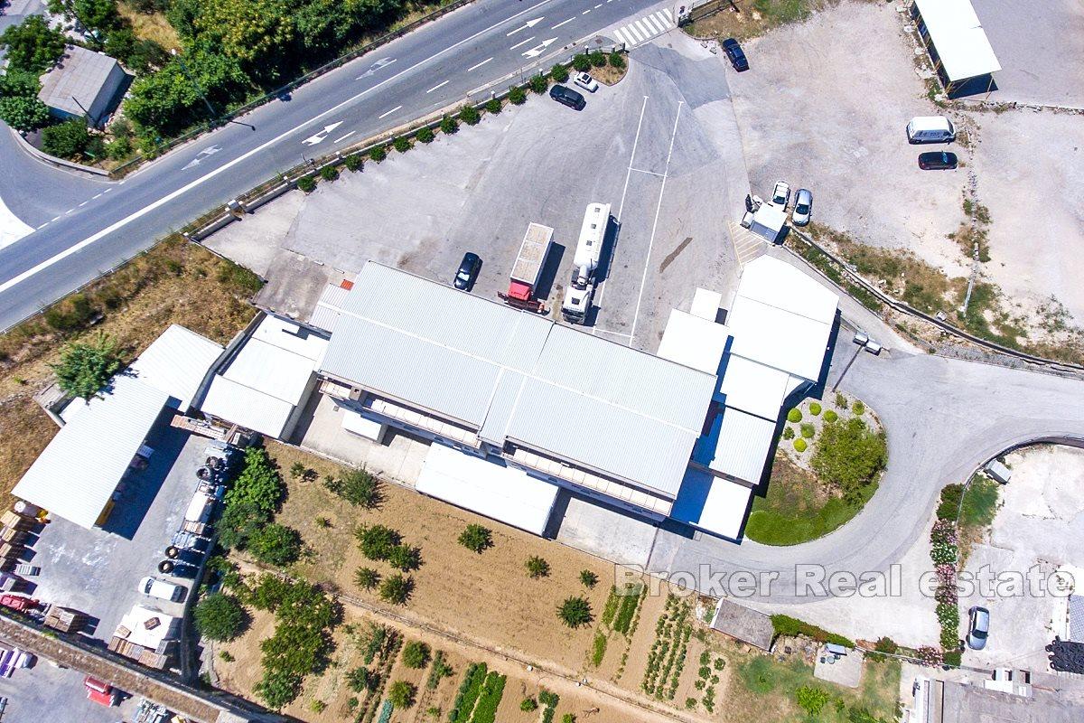 Production - storage office space on 4 floors