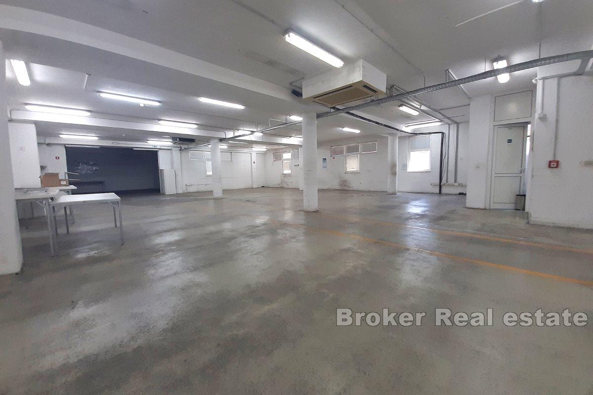 Production - storage office space on 4 floors