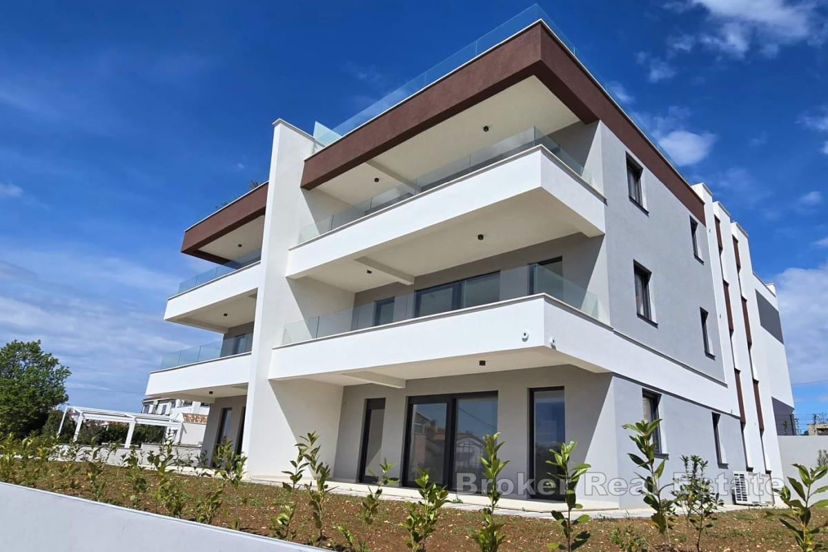 Moderní apartmány s výhledem na moře