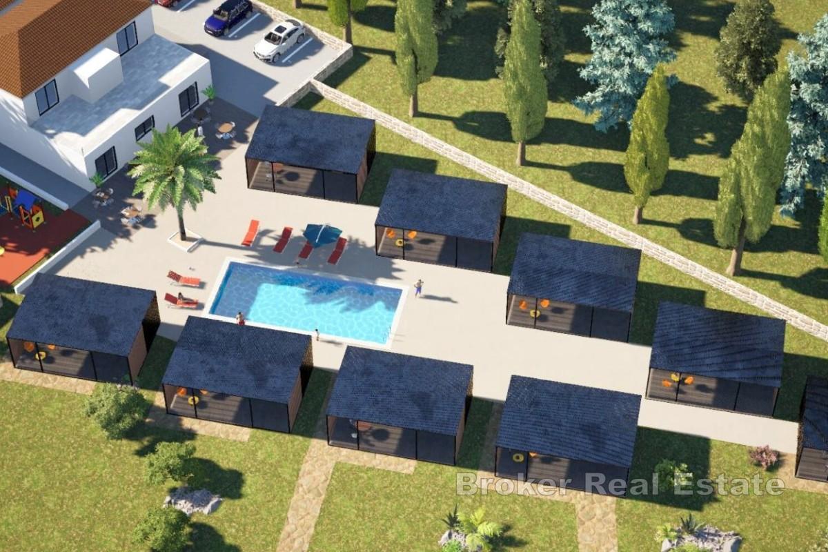 Exklusives Glamping-Projekt in erster Reihe am Meer