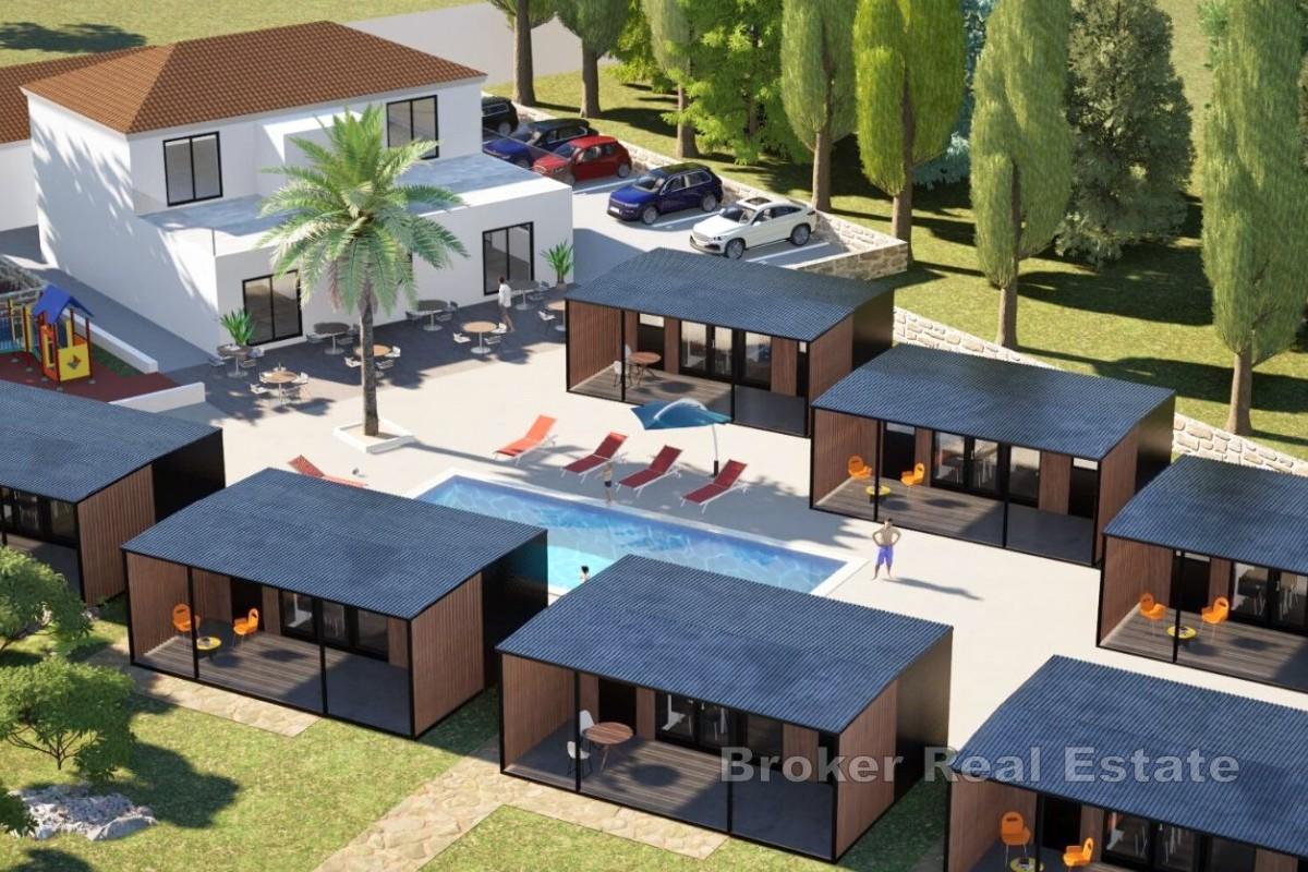 Exklusives Glamping-Projekt in erster Reihe am Meer