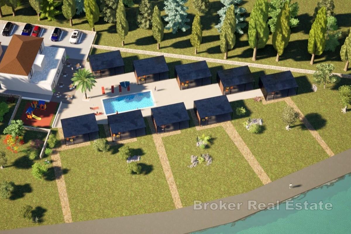 Exklusives Glamping-Projekt in erster Reihe am Meer