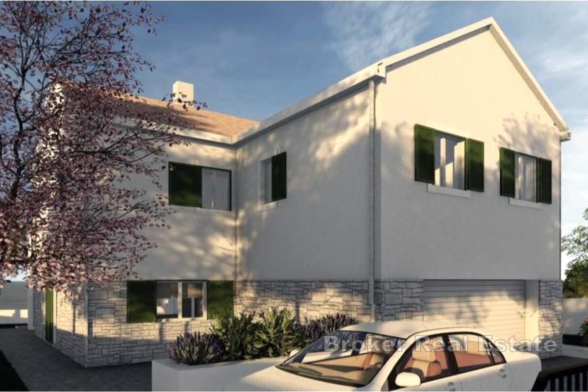 Terrain attractif avec projet de villa familiale vue mer