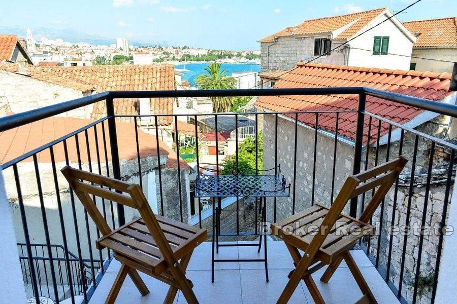 Renovert hus i den gamle delen av Split