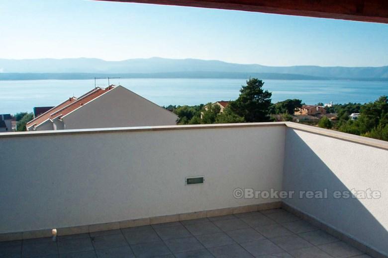 Apartment auf der Insel mit Blick auf das Meer
