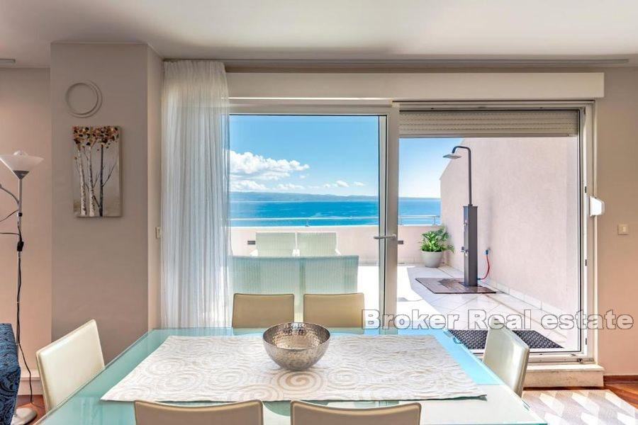 Attico con vista mare