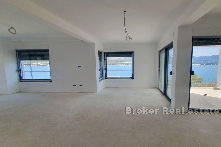Apartments with pool, second row from the sea
