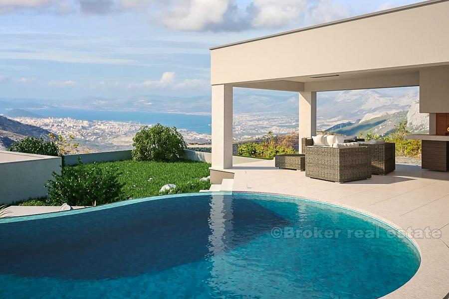 Building land plot with panoramic view, for sale