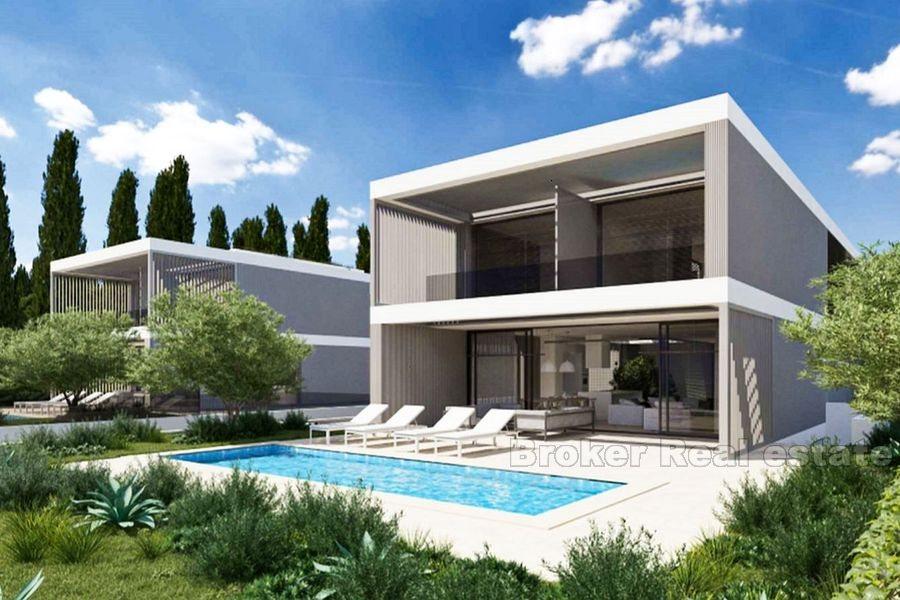 A vendre, terrain constructible, première rangée à la mer