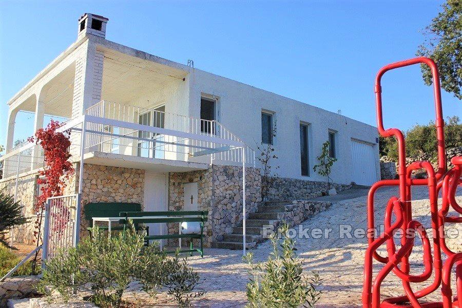 Casa con vista mare