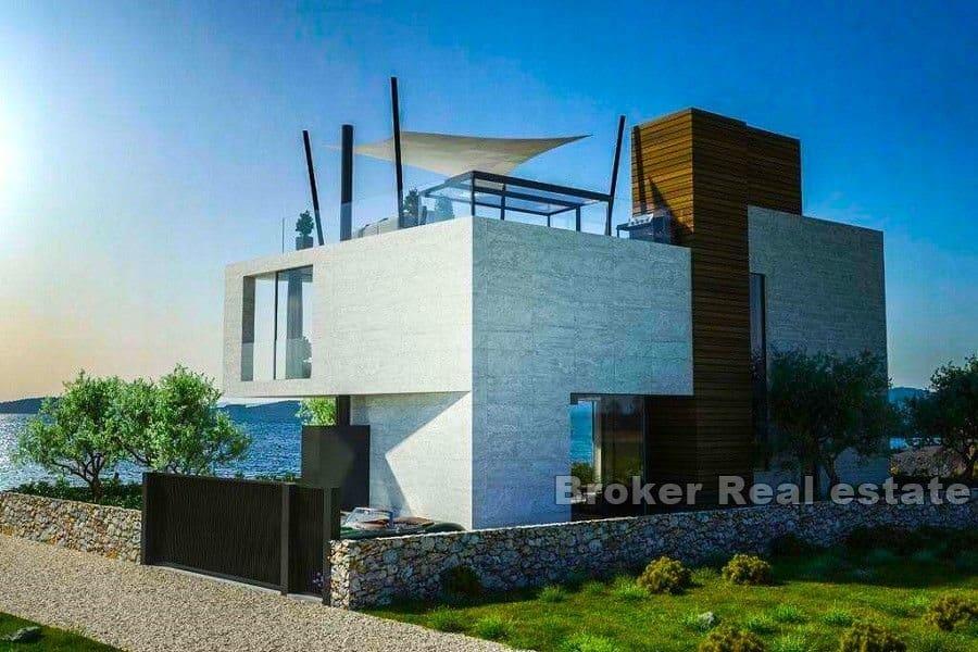 Villa de luxe au premier rang de la mer