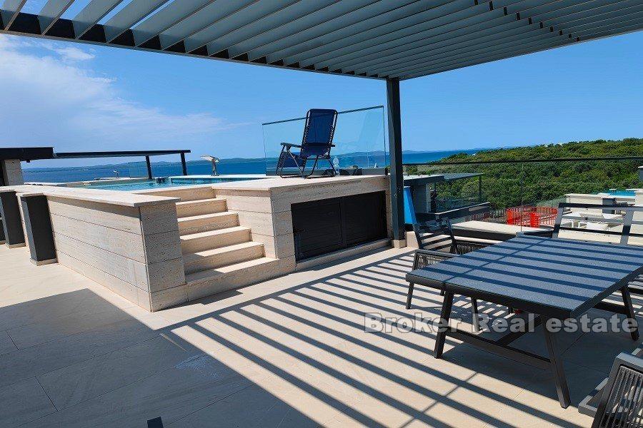 Luksusowy penthouse blisko morza i plaży