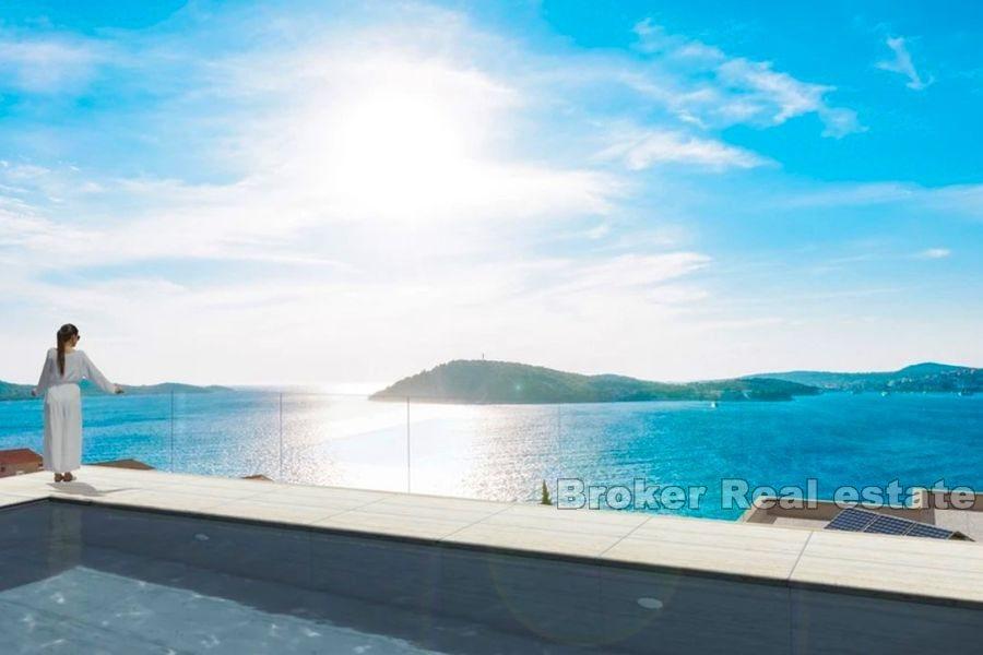 Terreno per edificare una villa con vista mare