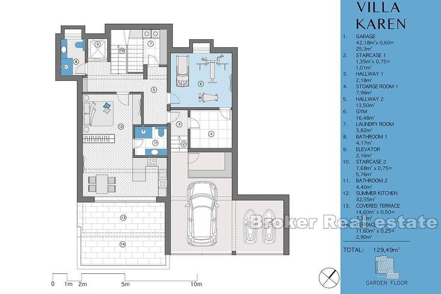 Terreno per edificare una villa con vista mare