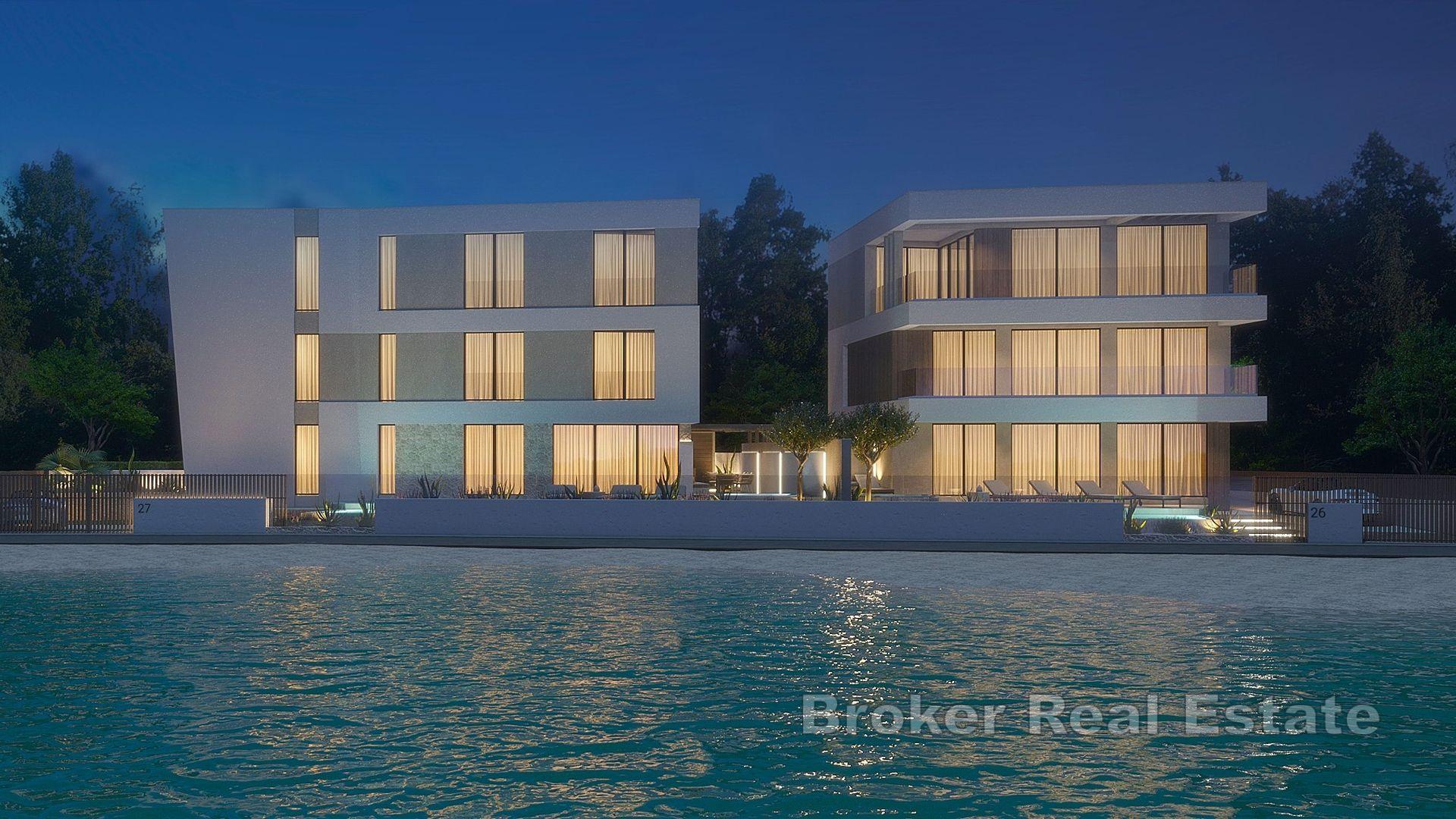 Villa en bord de mer et de plage