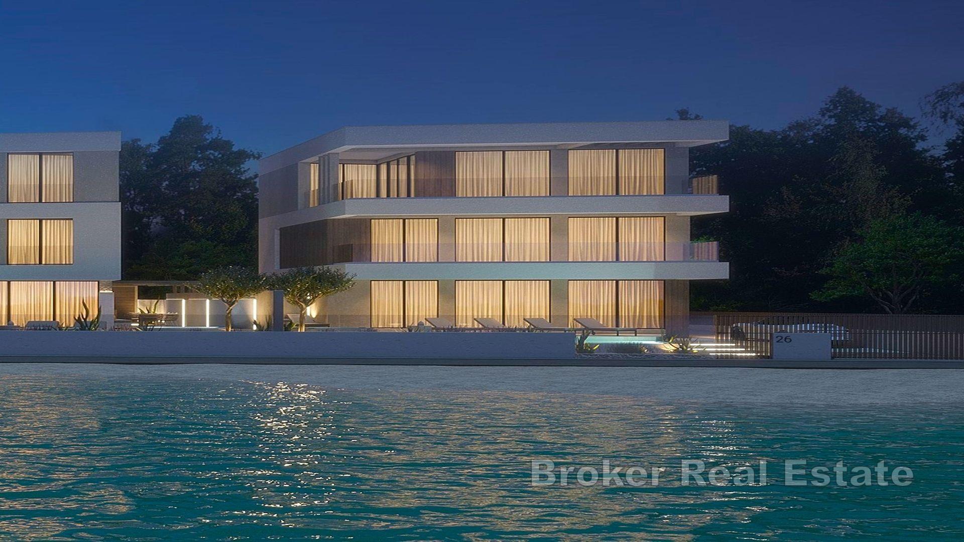 Villa en bord de mer et de plage