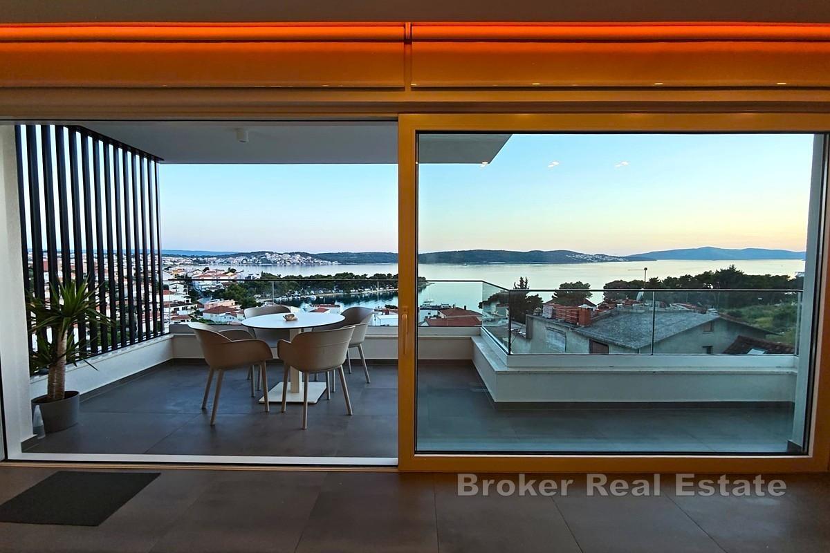 Penthouse s panoramatickým výhledem na moře