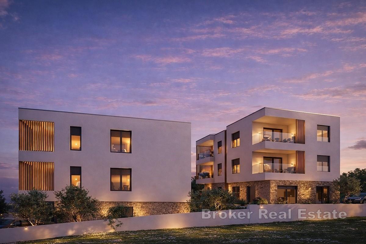 Moderní apartmány u moře a pláže