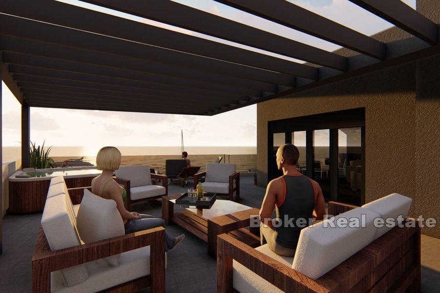 Penthouse avec vue mer