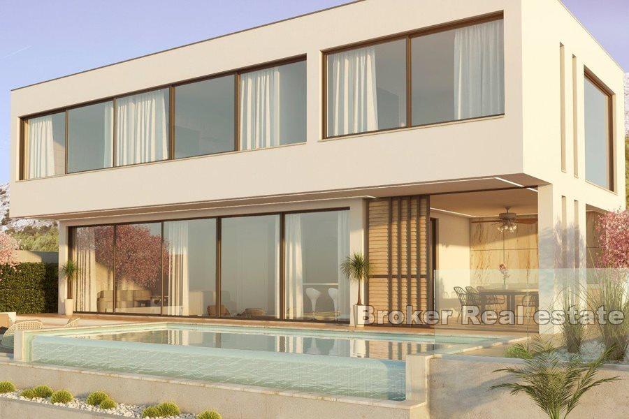 Villa with sea view, under construction