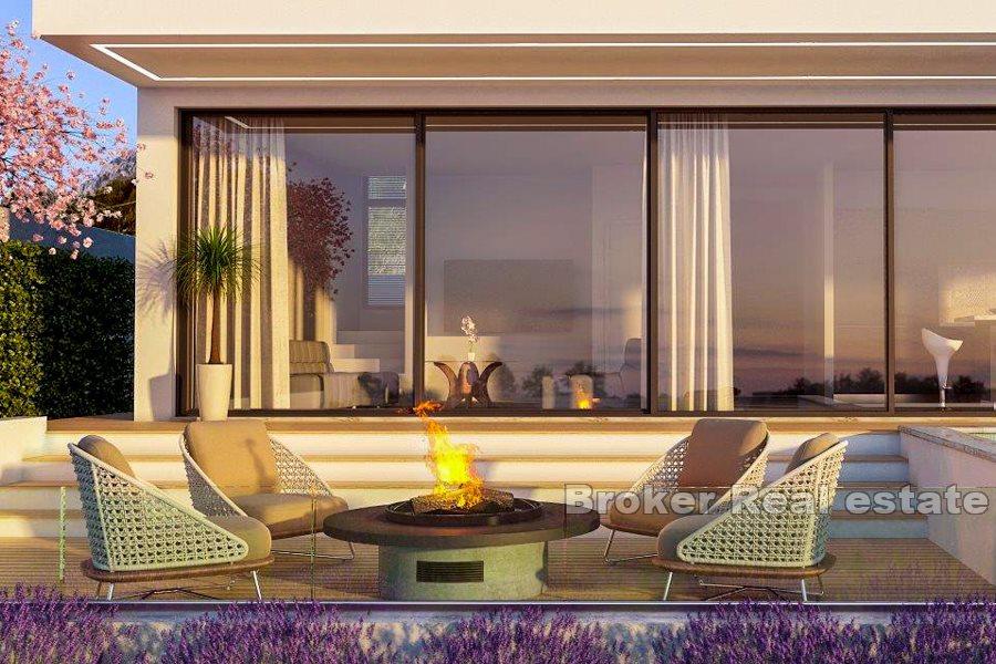 Villa with sea view, under construction