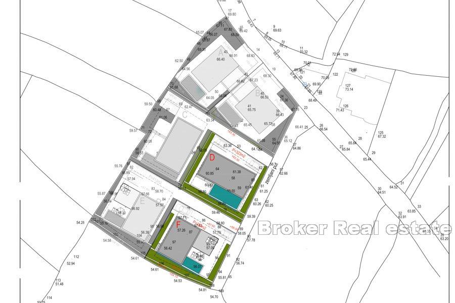 Villa with sea view, under construction