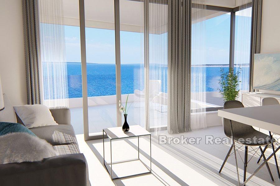 Penthouse de luxe au premier rang de la mer