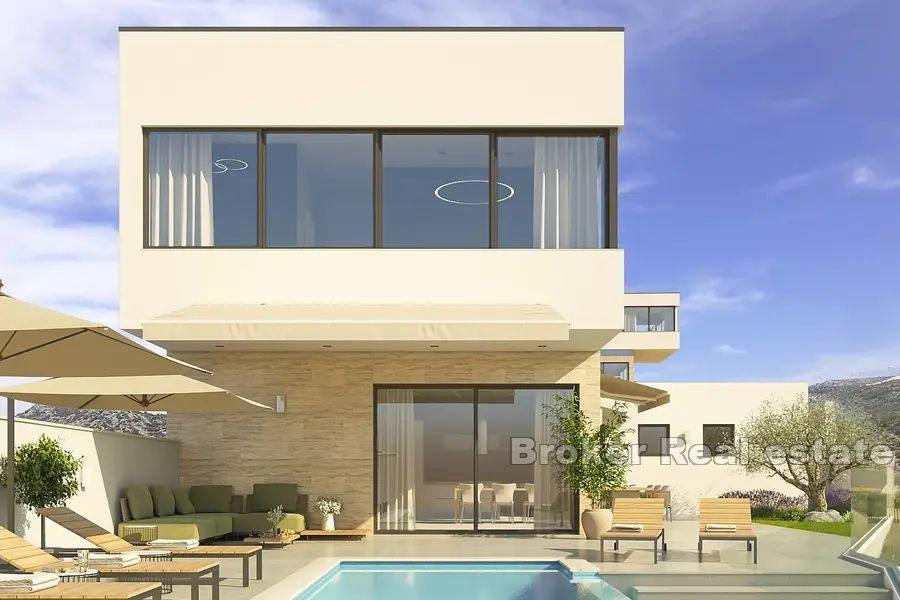 Villa con vista mare