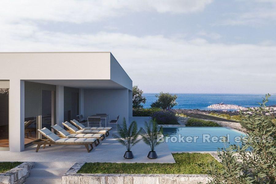 Luxury villa with panoramic sea view