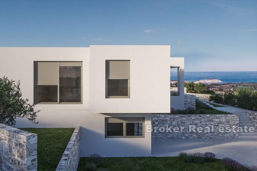 Villa mit Pool und Meerblick