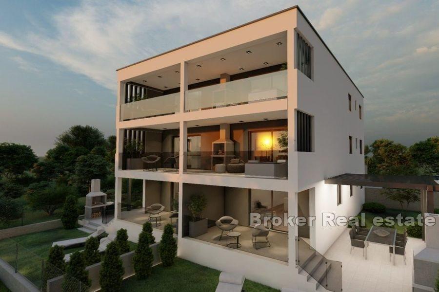 Moderne Apartments mit Meerblick