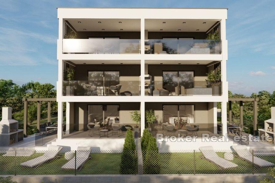 Moderne Apartments mit Meerblick