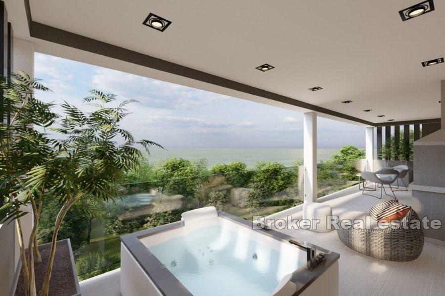 Moderne Apartments mit Meerblick