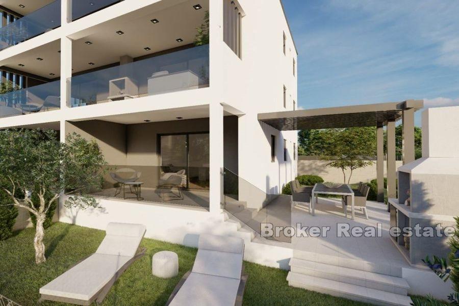 Moderne Apartments mit Meerblick
