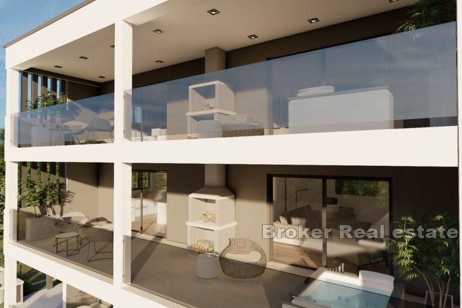 Moderne Apartments mit Meerblick