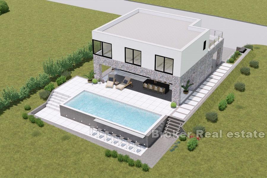 Luxusvilla mit Pool und Meerblick