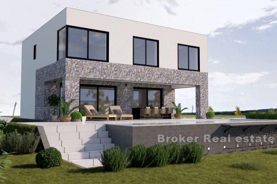 Luxusvilla mit Pool und Meerblick