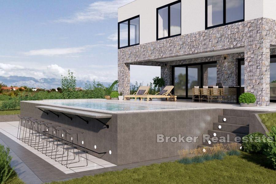 Luxusvilla mit Pool und Meerblick