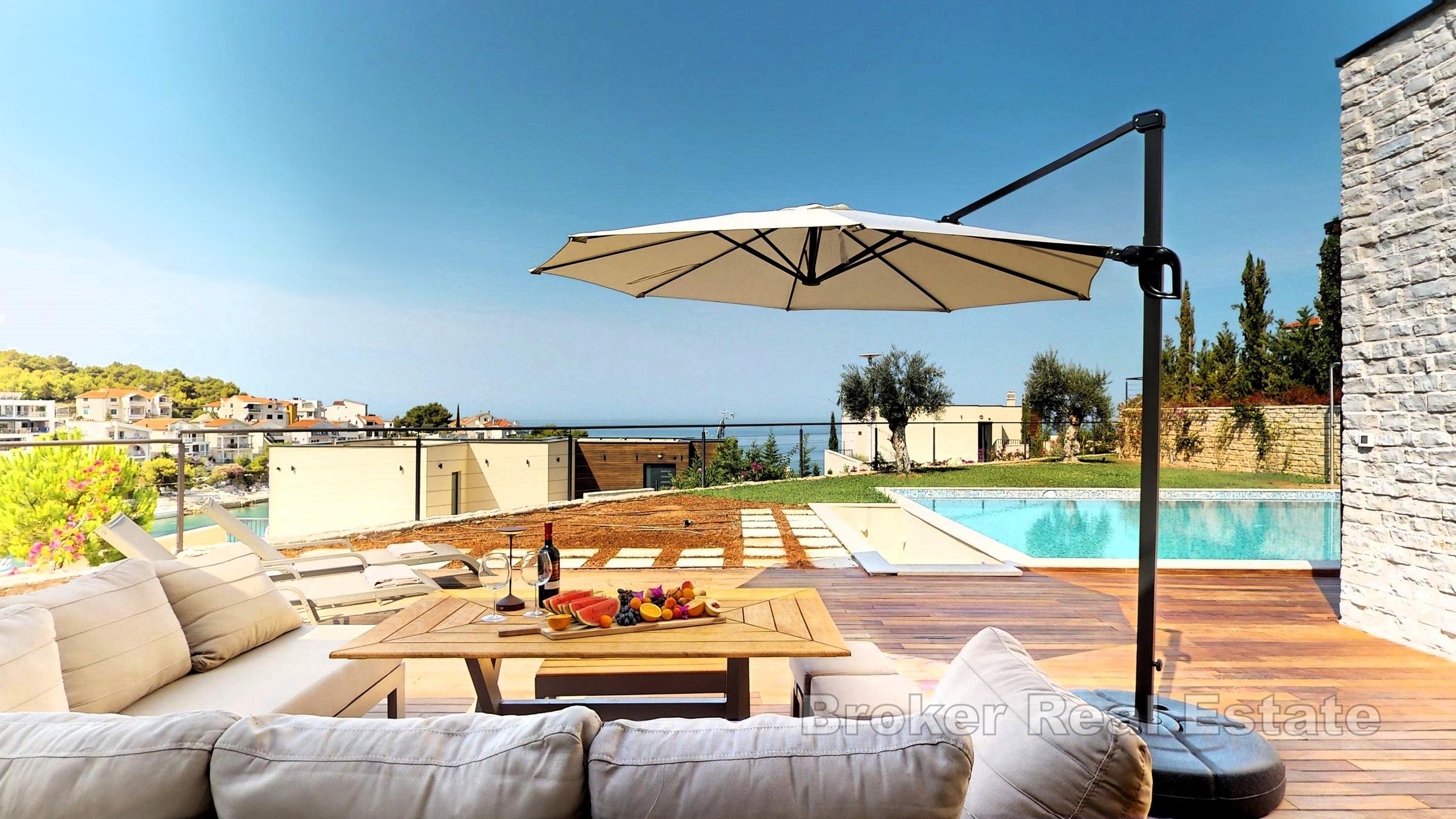 Attraktive Villa mit Meerblick