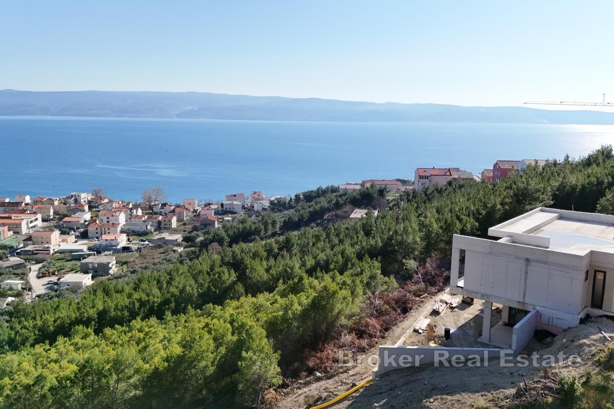 Villa im Bau mit Meerblick