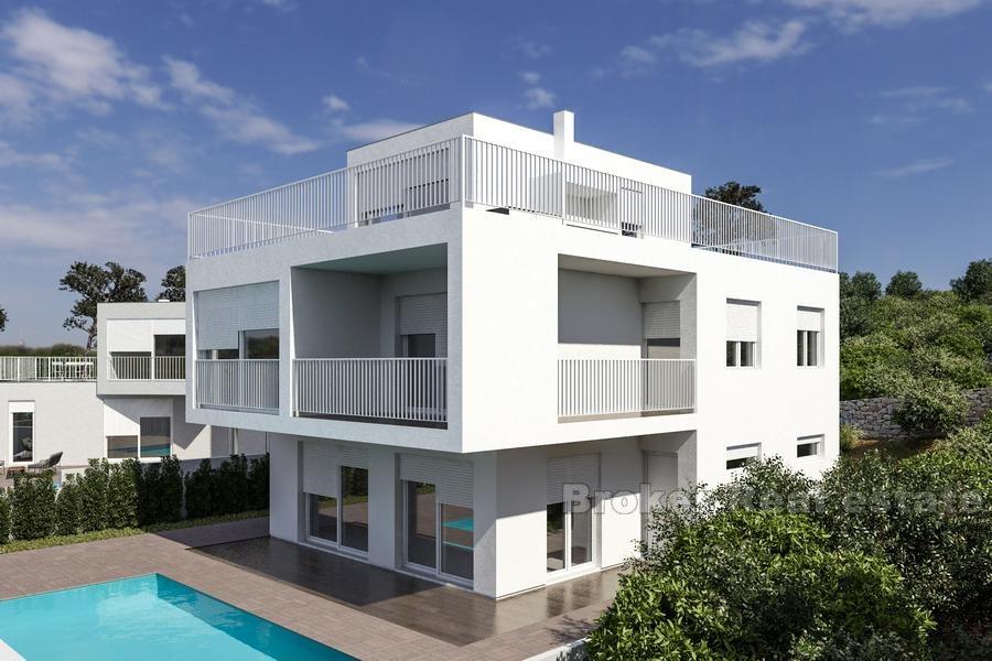 Maison / villa, Villa avec piscine, deuxième rangée de la mer