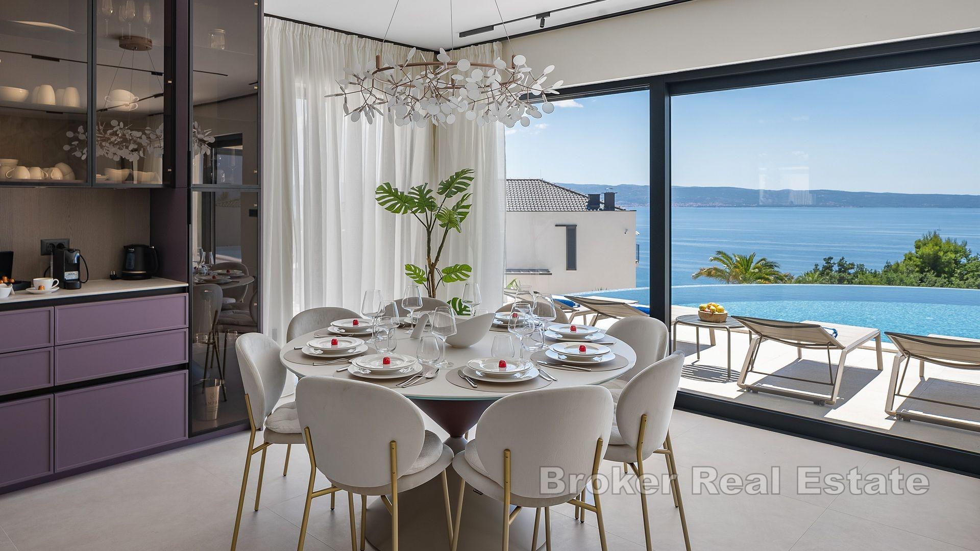 Moderne Luxusvilla mit wunderschönem Meerblick