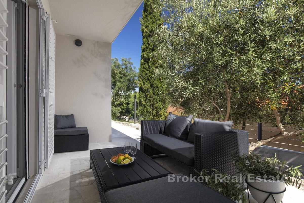 Apartment mit Terrasse in Strandnähe