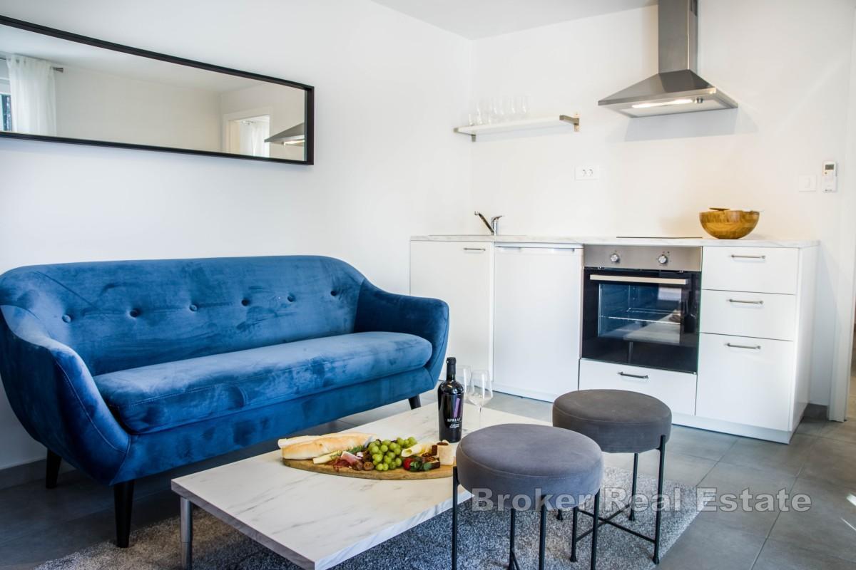 Apartment mit Terrasse in Strandnähe