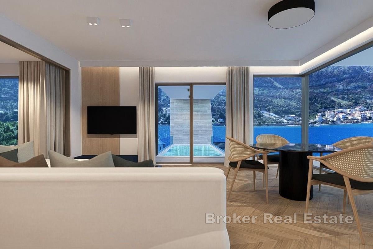 Appartamento di lusso con piscina e vista mare