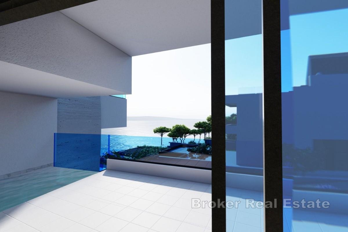 Appartamento di lusso con piscina e vista mare