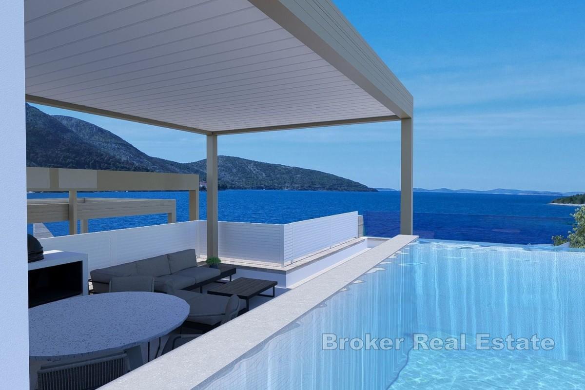 Luxus-Apartment mit Pool und Dachterrasse