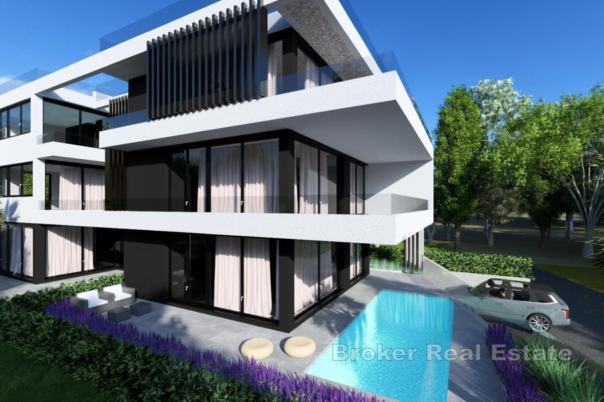 Appartamento di lusso con piscina e vista mare